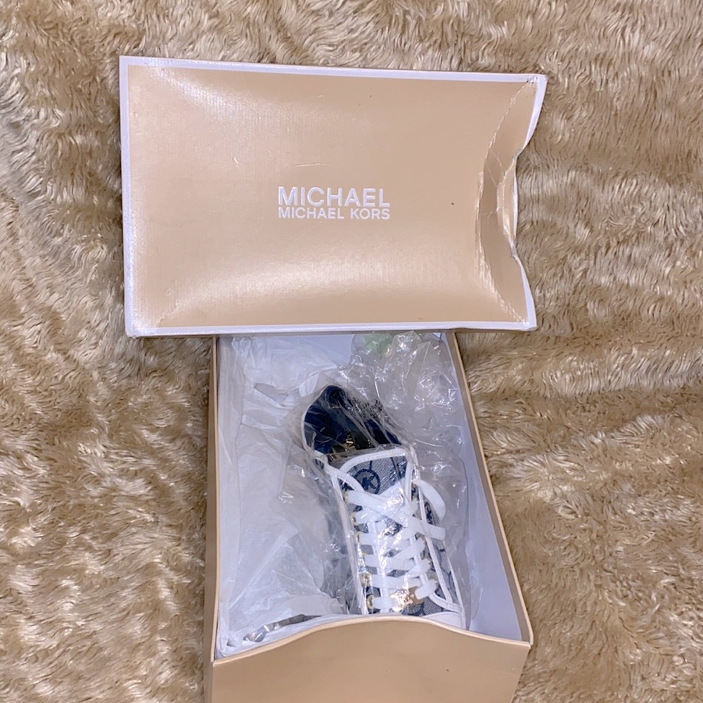 Michael Kors kristy slide monogram shoes
